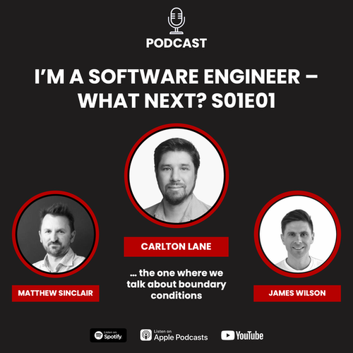 I'm Software Engineer — what next? S01E01 Carlton Lane - Boundary Conditions