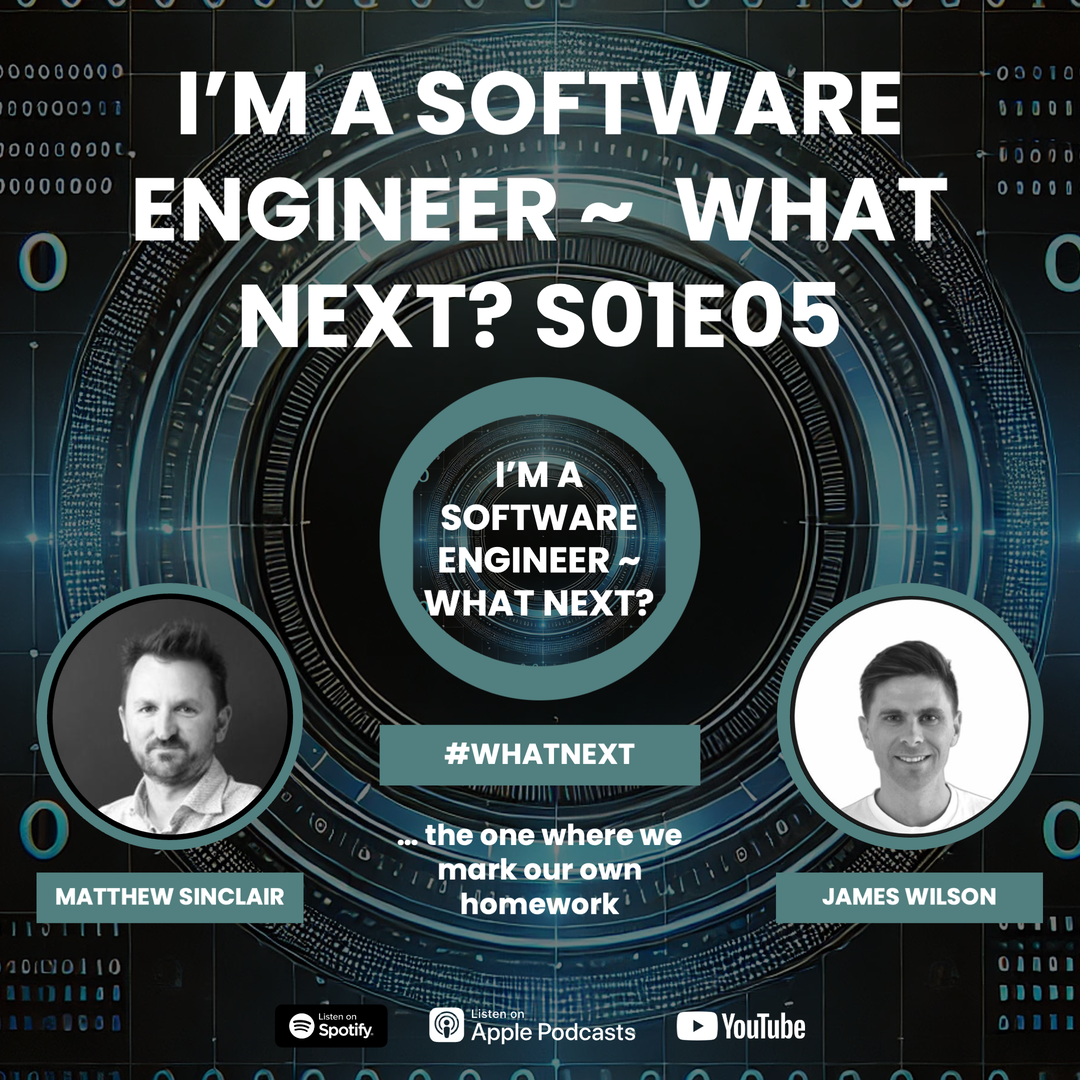 I'm a Software Engineer ~ what next? S01E05 Mid Season Review